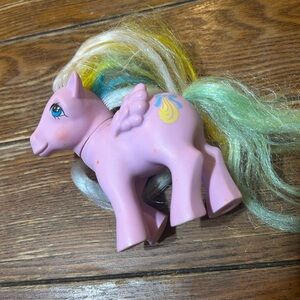 Vintage 1984 My Little Pony G1 Curly Locks Brush' Grow Pegasus
